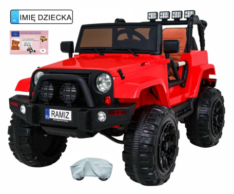 Pojazd Jeep All Terrain Czarny