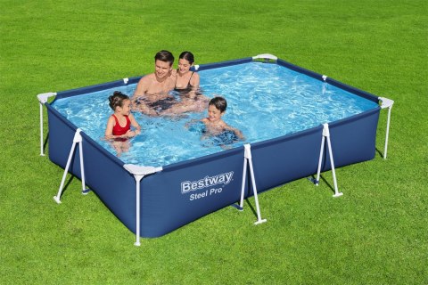 Basen Stelażowy 300x201x66cm Deluxe 3w1 BESTWAY