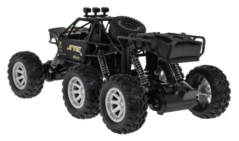 Metalowy crawler Rock Explorer 4x4 dla dzieci 8+ Zdalnie sterowany 1:18 Gumowe 6 kół