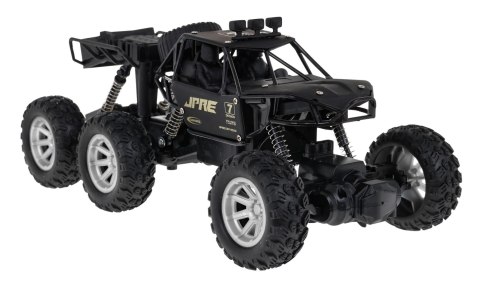 Metalowy crawler Rock Explorer 4x4 dla dzieci 8+ Zdalnie sterowany 1:18 Gumowe 6 kół