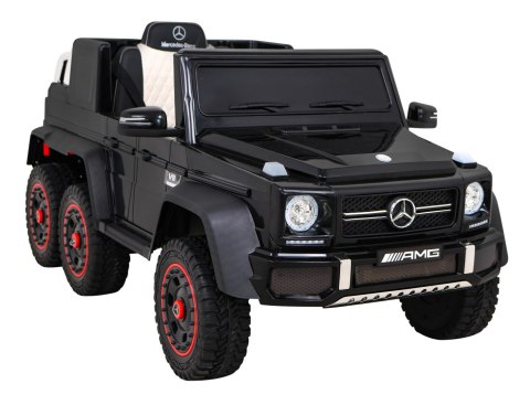 Auto na alumulator Mercedes G63 6x6 AMG Czarny