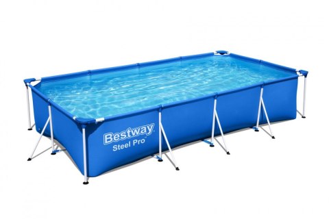 Basen Stelażowy Family Steel Pro 3w1 BESTWAY 400x211x81cm + Pompa + Filtr