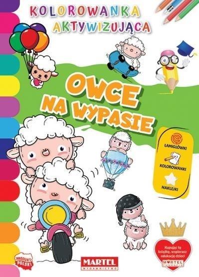 Kolorowanka aktywizująca.. Owce na wypasie