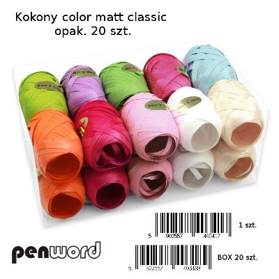 KOKONY COLOR MATT CLASSIC a20 ZAFOLIOWANE