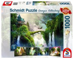 Puzzle PQ 1000 Zaczarowany wodospad G3