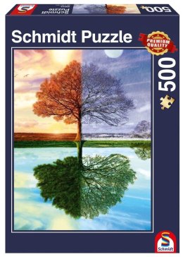 Puzzle PQ 500 Jedno drzewo - cztery pory roku G3