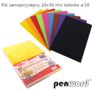 FILC SAMOPRZYLEPNY 20X30 MIX KOLORÓW a10