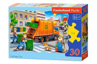 Puzzle 30 el. Garbage Car