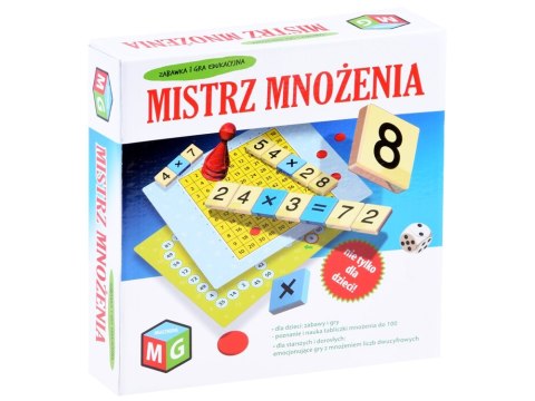 Gra Mistrz Mnożenia nauka tabliczki GR0457