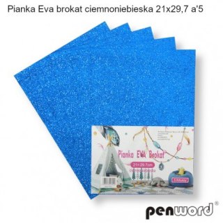 PIANKA EVA BROKAT CIEMNONIEBIESKA 21X29,7a5