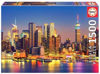 Puzzle 1500 Manhattan nocą/Nowy Jork G3