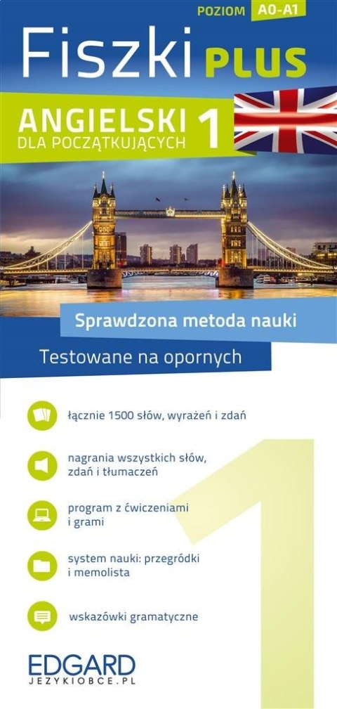 Angielski Fiszki PLUS dla początkujących 1