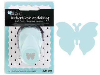 Dziurkacz ozdobny DPCRAFT 1,6cm Motyl 4