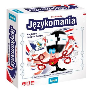 Gra układanka Językomania j.angielski JAWA GR0558