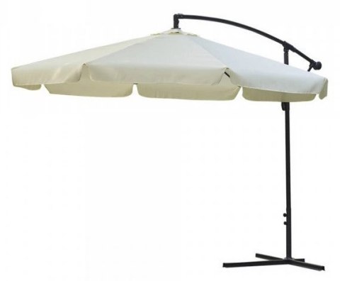 Duży parasol ogrodowy składany z falbanką 350cm