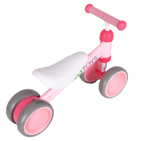 Rowerek biegowy mini rower Practise Pink ECOTOYS