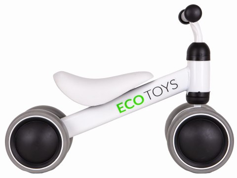 Rowerek biegowy mini rower Practise White ECOTOYS