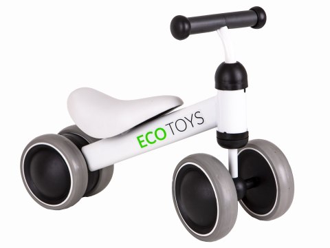 Rowerek biegowy mini rower Practise White ECOTOYS