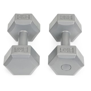 Hantle fitness 6kg zestaw hantelki ciężarki 2x 3kg