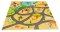 Mata piankowa dla dzieci puzzle safari 9el 93x93cm ECOTOYS