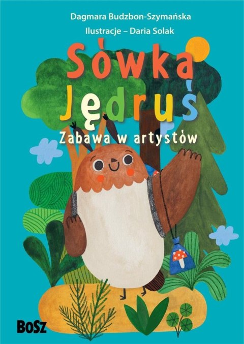 Sówka Jędruś. Zabawa w artystów