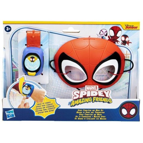 Spider-Man Spidey Zegarek i maska superbohatera