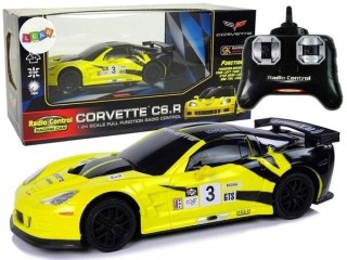 Auto sportowe R/C 1:24 Corvette C6.R żółte