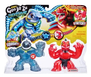 Goo Jit Zu - figurki Dino X-Ray Thrash vs. Verapz