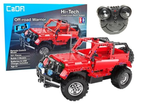 Klocki konstrukcyjne Jeep CADA R/C