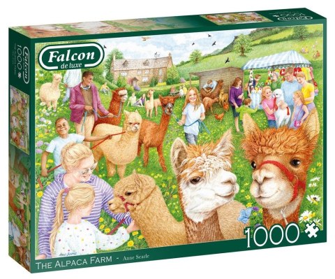 Puzzle 1000 Falcon Spacer z alpakami G3