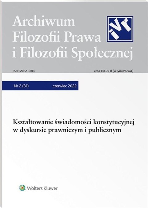 Archiwum Filozofii Prawa i Filozofii.. 2/2022 (31)