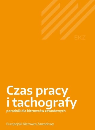 Czas pracy kierowcy i tachografy w.czarno-białe