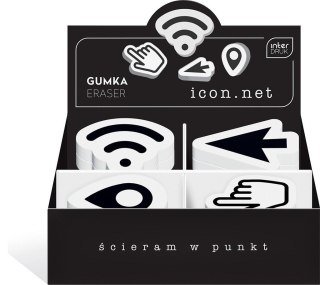 Gumka do ścierania Icon.net (20szt)