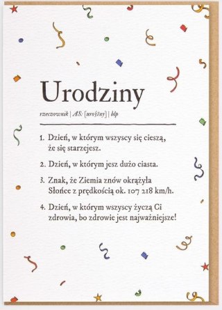 Karnet Urodziny - Definicja