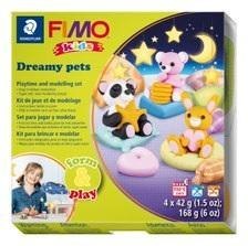 Zestaw Fimo Kids Form&Play 4 x 42g Senne zwierzaki