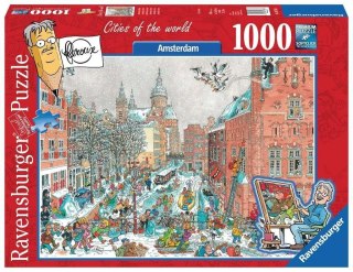 Puzzle 1000 Amsterdam zimą