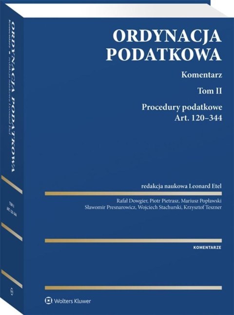 Ordynacja podatkowa. Komentarz T.2