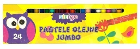 Pastele olejne 24 kolory STRIGO