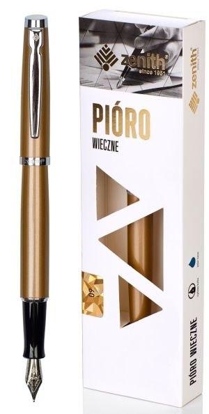 Pióro wieczne metalowe Zenith 60 Elegance - złote