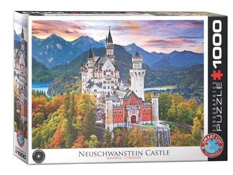 Puzzle 1000 Niemcy, Zamek Neuschwanstein