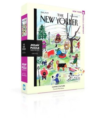 Puzzle 1000 Psie zabawy w parku, New Yorker