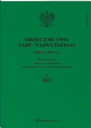 Orzecznictwo Sądu Najwyższego 2/2022