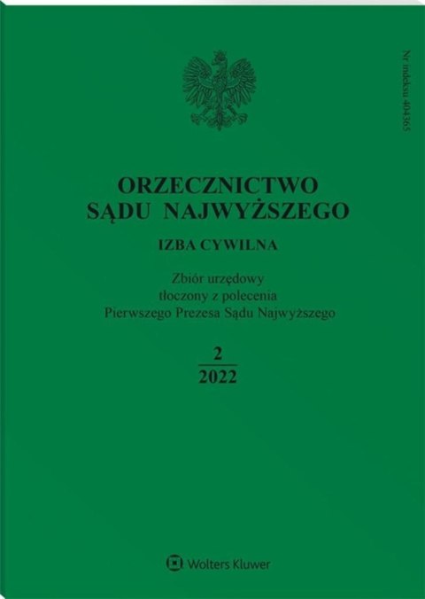 Orzecznictwo Sądu Najwyższego 2/2022