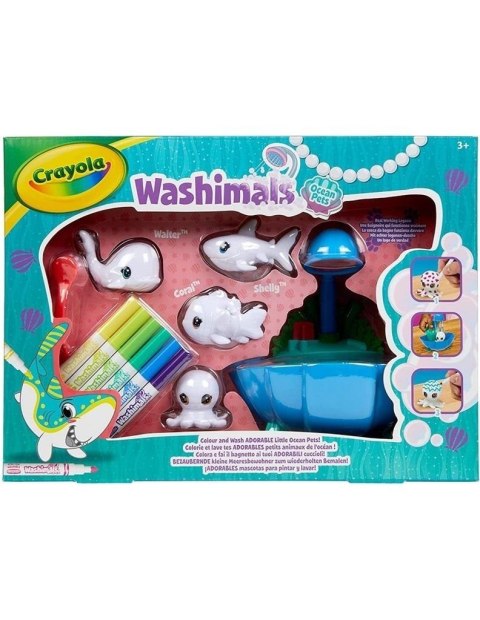 Washimals Morskie zwierzęta CRAYOLA