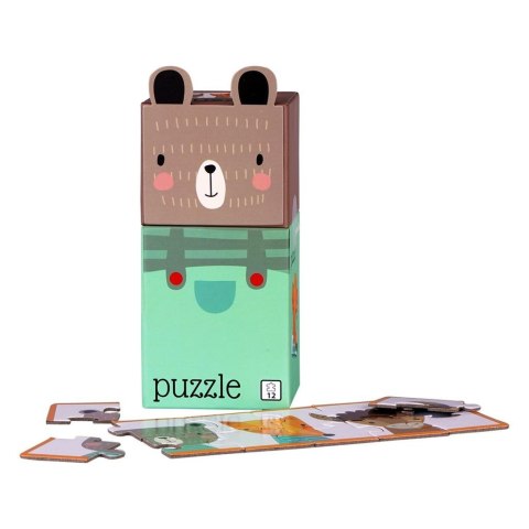 Puzzle dla dzieci Zwierzątka Bobo 12el