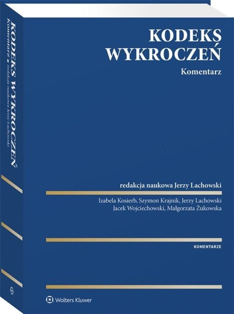 Kodeks wykroczeń. Komentarz