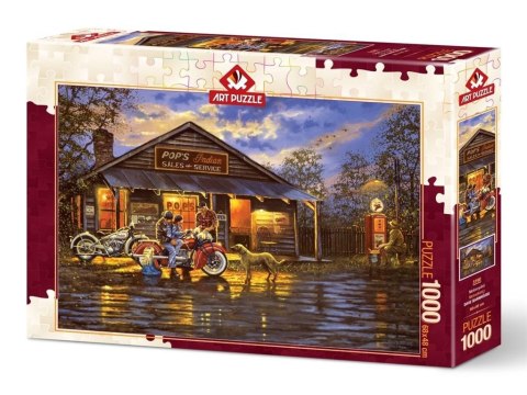 Puzzle 1000 Motocyklista