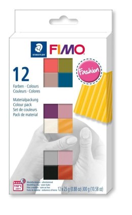 Fimo Soft 12x25g kolory Fashion