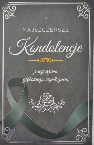 Karnet Kondolencje 2K - 048