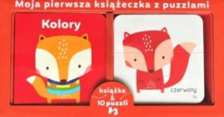 Książka & 10 puzzli kolory